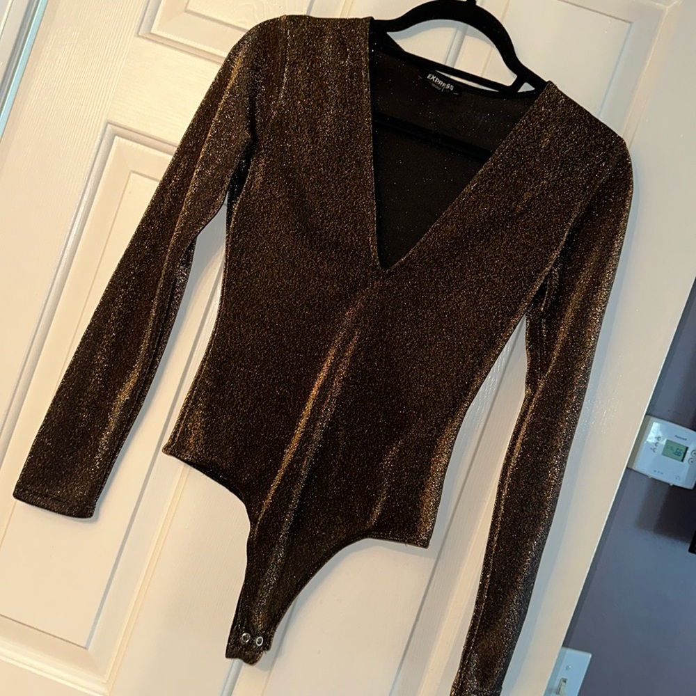Express Gold bodysuit